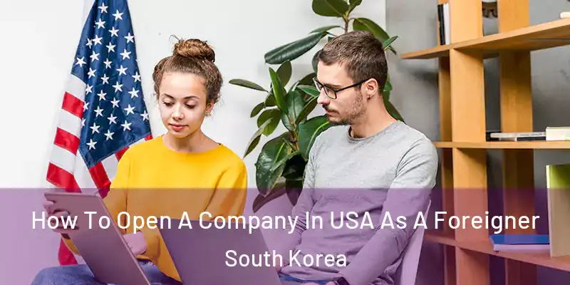  How To Open A Company In USA As A Foreigner South Korea